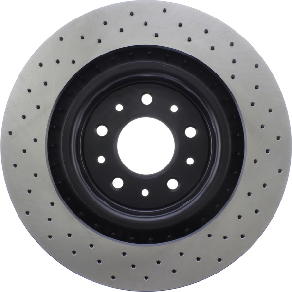 Centric SportStop Drilled 1-Piece Front Brake Rotor 128.20020
