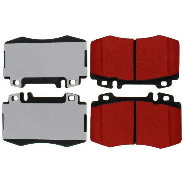 Centric Posi Quiet Pro™ Semi-Metallic Front Disc Brake Pads 500.08473