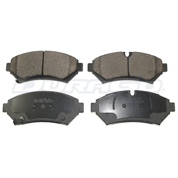 DuraGo Premium Semi Metallic Front Disc Brake Pads BP850AMS