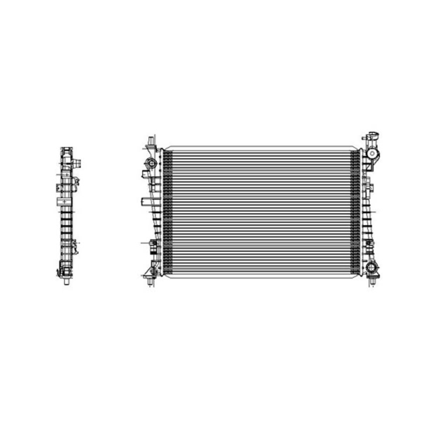 TYC Engine Coolant Radiator 13087