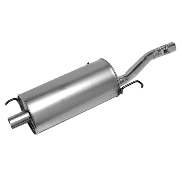 Walker Quiet Flow Stainless Steel Round Aluminized Exhaust Muffler And Pipe Assembly 53169