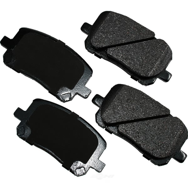 Akebono Pro-ACT™ Ultra-Premium Ceramic Front Disc Brake Pads ACT923