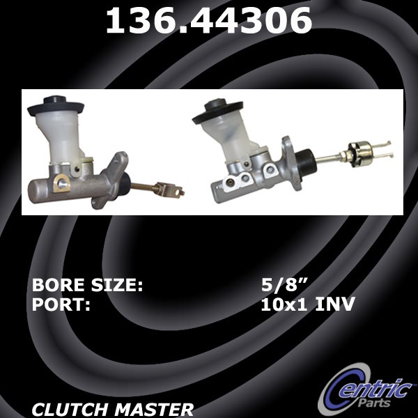 Centric Premium Clutch Master Cylinder 136.44306