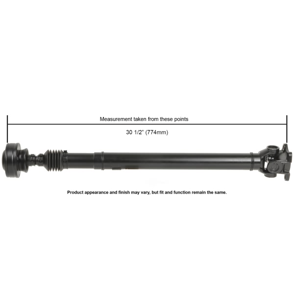 Cardone Reman Remanufactured Driveshaft/ Prop Shaft 65-3018