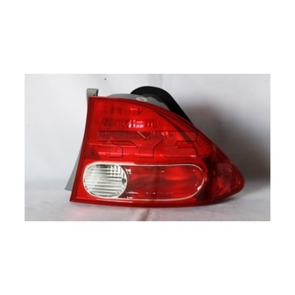 TYC Passenger Side Outer Replacement Tail Light 11-6165-01-9