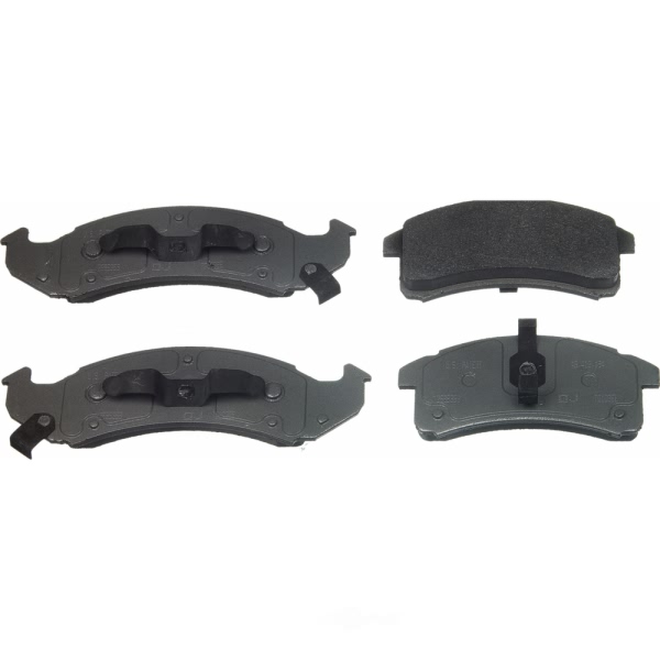 Wagner ThermoQuiet Semi-Metallic Disc Brake Pad Set MX505