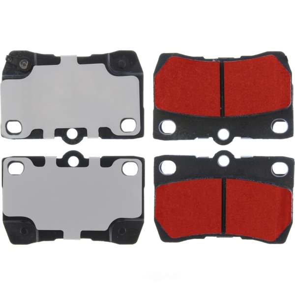 Centric Posi Quiet Pro™ Semi-Metallic Rear Disc Brake Pads 500.11131