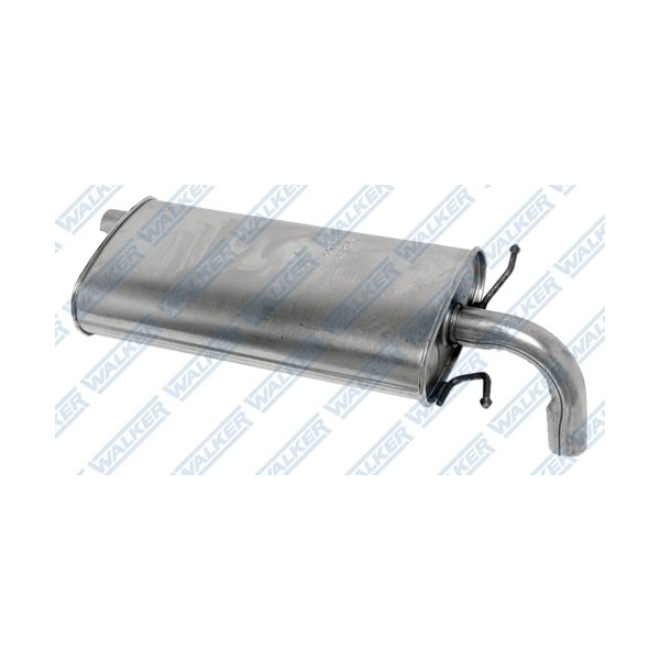 Walker Quiet Flow Stainless Steel Oval Aluminized Exhaust Muffler 21342