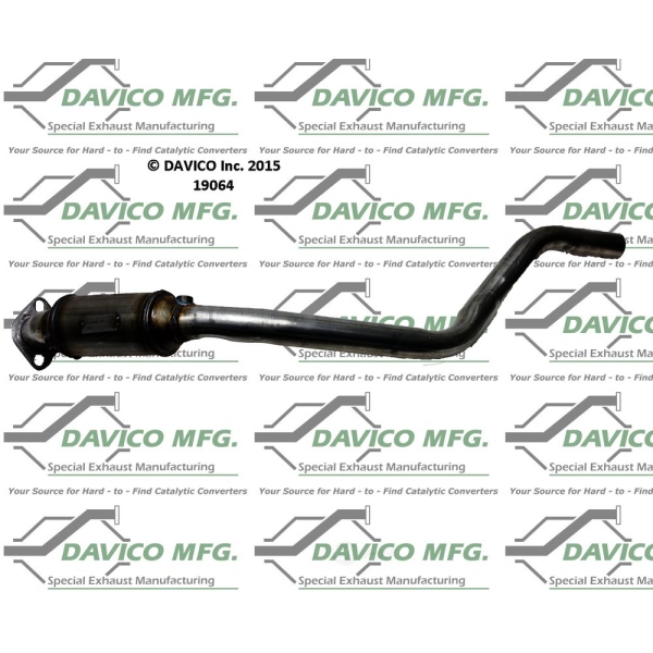 Davico Direct Fit Catalytic Converter and Pipe Assembly 19064