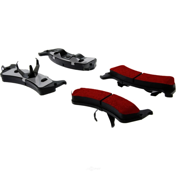 Centric Posi Quiet Pro™ Semi-Metallic Rear Disc Brake Pads 500.06670