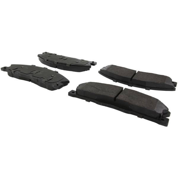 Centric Posi Quiet™ Extended Wear Semi-Metallic Front Disc Brake Pads 106.16110