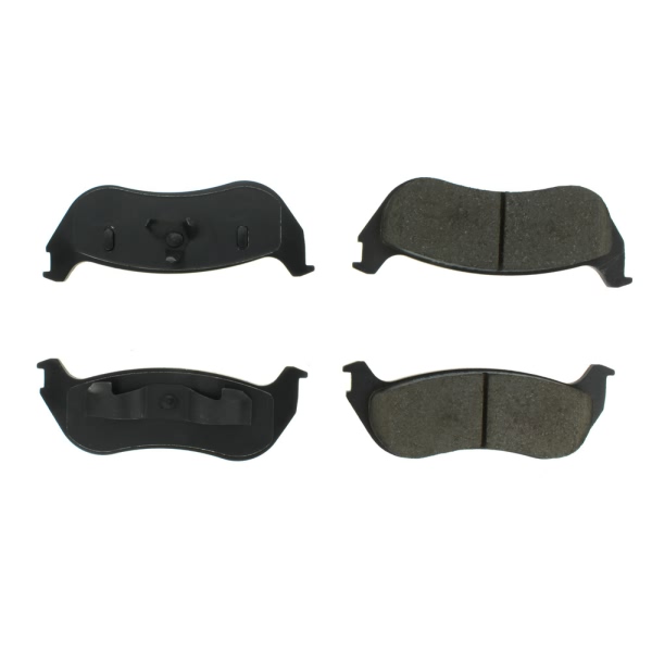 Centric Posi Quiet™ Extended Wear Semi-Metallic Rear Disc Brake Pads 106.08810