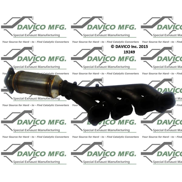 Davico Exhaust Manifold with Integrated Catalytic Converter 19249