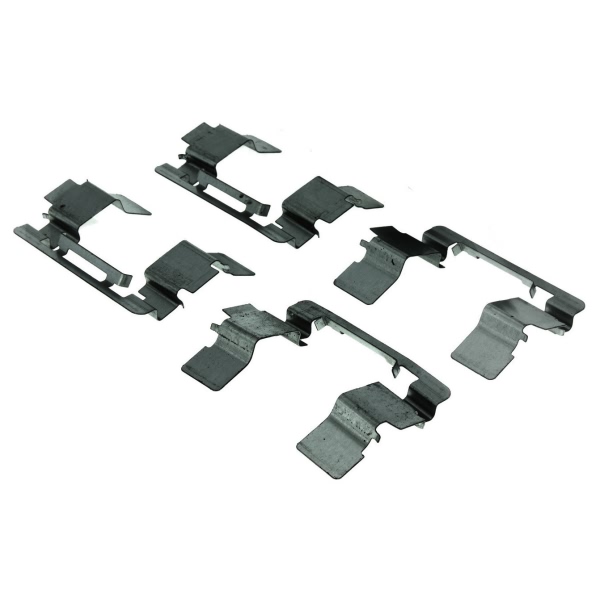 Centric Posi Quiet™ Semi-Metallic Brake Pads With Hardware 104.08330