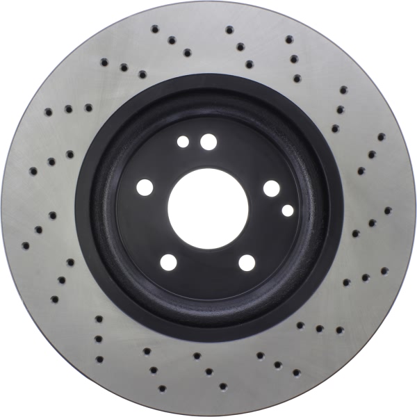 Centric SportStop Drilled 1-Piece Front Brake Rotor 128.35086