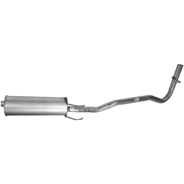 Walker Soundfx Steel Round Direct Fit Aluminized Exhaust Muffler 18970