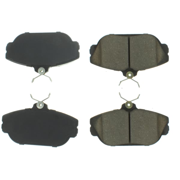 Centric Posi Quiet™ Extended Wear Semi-Metallic Front Disc Brake Pads 106.06010