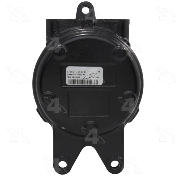 Four Seasons Remanufactured A C Compressor With Clutch 67362