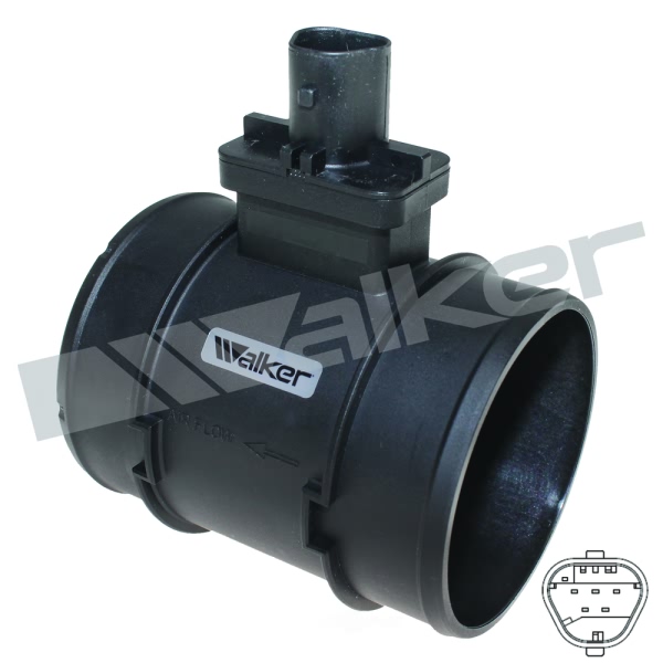 Walker Products Mass Air Flow Sensor 245-1253