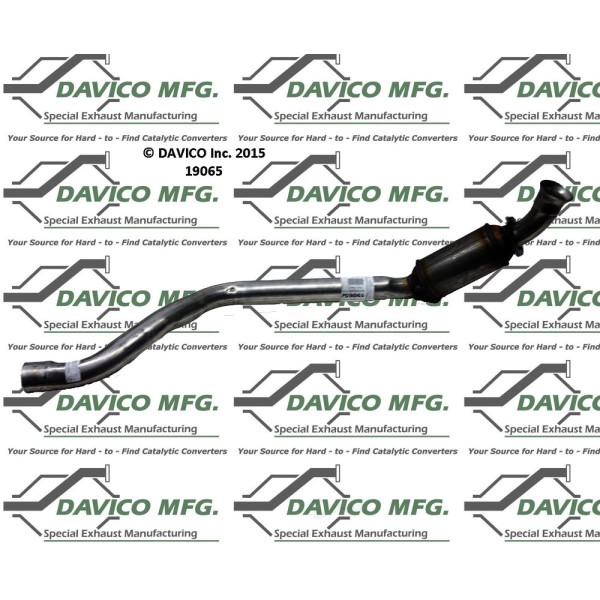 Davico Direct Fit Catalytic Converter and Pipe Assembly 19065
