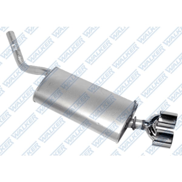 Walker Soundfx Steel Driver Side Oval Direct Fit Aluminized Exhaust Muffler 18811