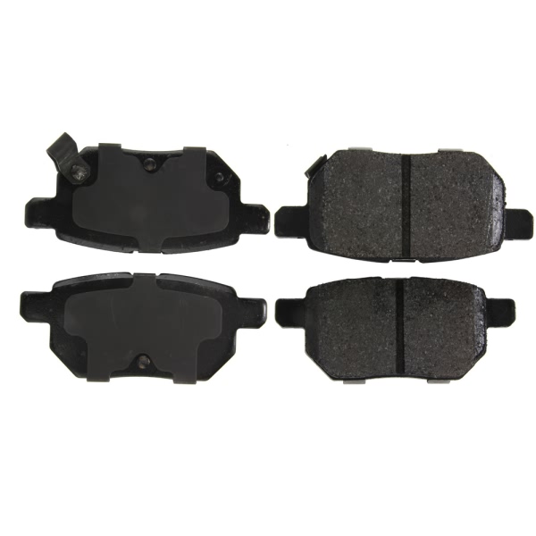 Centric Posi Quiet™ Extended Wear Semi-Metallic Rear Disc Brake Pads 106.13540