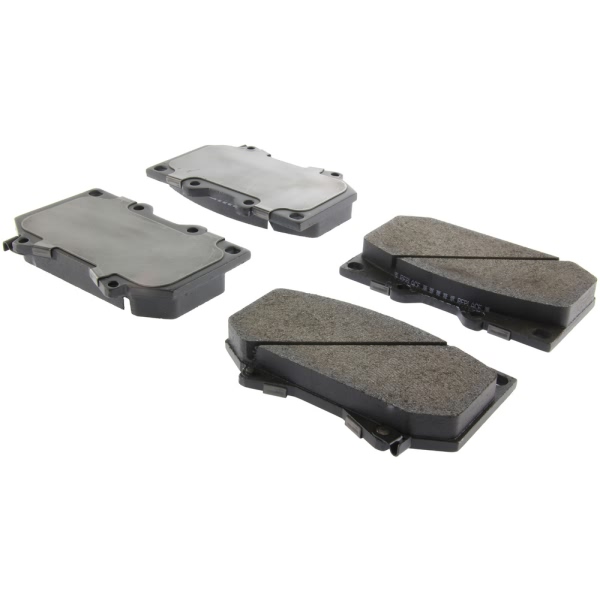 Centric Posi Quiet™ Semi-Metallic Brake Pads With Hardware 104.08120