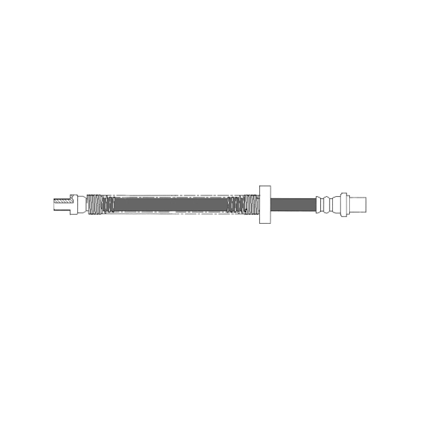 Centric Front Brake Hose 150.37013