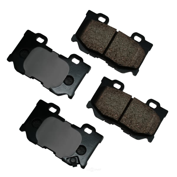 Akebono Performance™ Ultra-Premium Ceramic Rear Brake Pads ASP1347