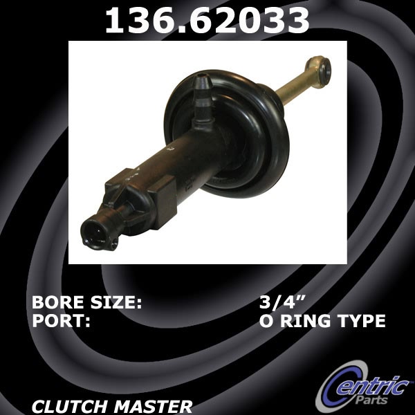 Centric Premium Clutch Master Cylinder 136.62033