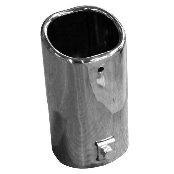 Walker Steel Square Bolt On Chrome Exhaust Tip 36401