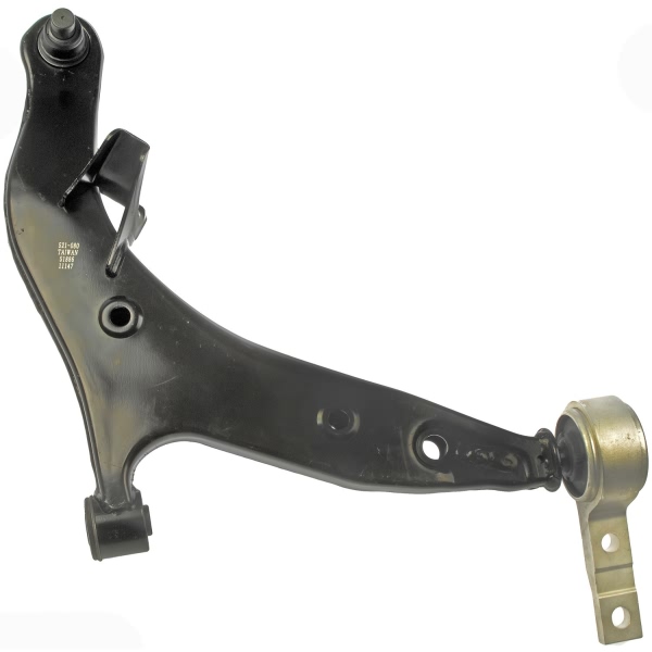 Dorman Front Passenger Side Lower Non Adjustable Control Arm And Ball Joint Assembly 521-080