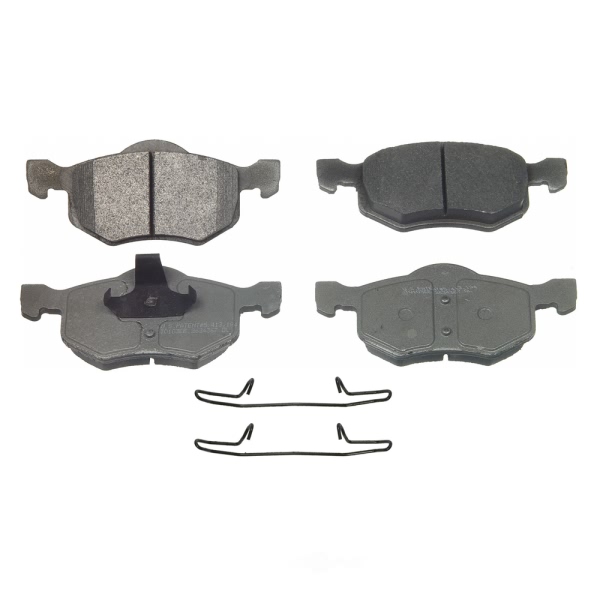 Wagner ThermoQuiet Semi-Metallic Disc Brake Pad Set MX843