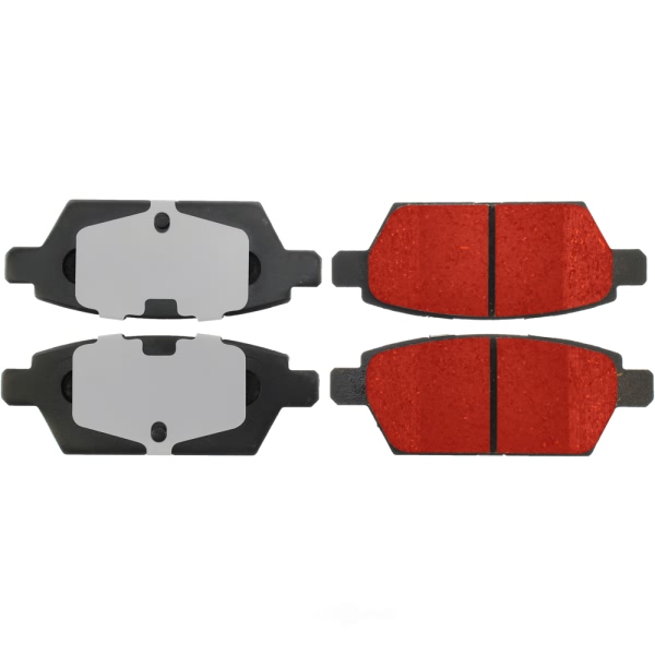 Centric Posi Quiet Pro™ Ceramic Rear Disc Brake Pads 500.11610