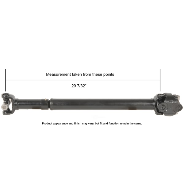 Cardone Reman Remanufactured Driveshaft/ Prop Shaft 65-9661