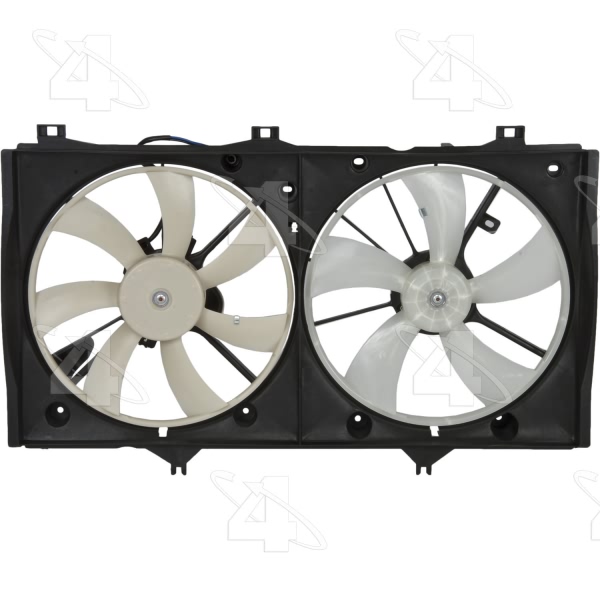 Four Seasons Dual Radiator And Condenser Fan Assembly 76104