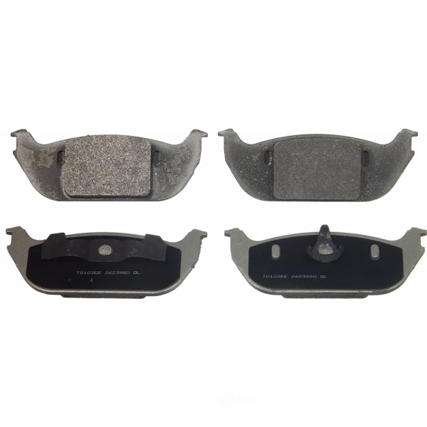 Wagner ThermoQuiet Semi-Metallic Disc Brake Pad Set MX952