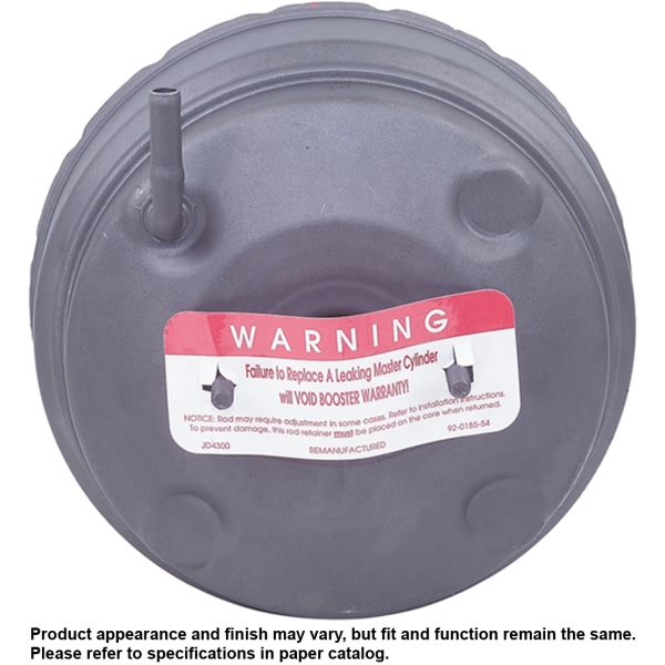 Cardone Reman Remanufactured Vacuum Power Brake Booster w/o Master Cylinder 53-2506