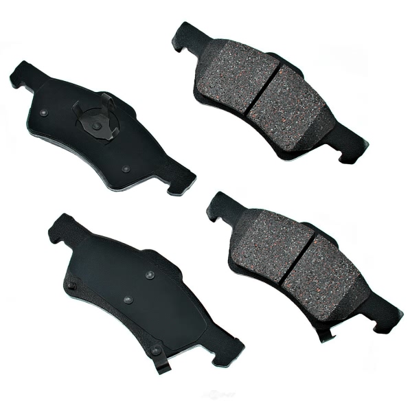 Akebono Pro-ACT™ Ultra-Premium Ceramic Front Disc Brake Pads ACT857