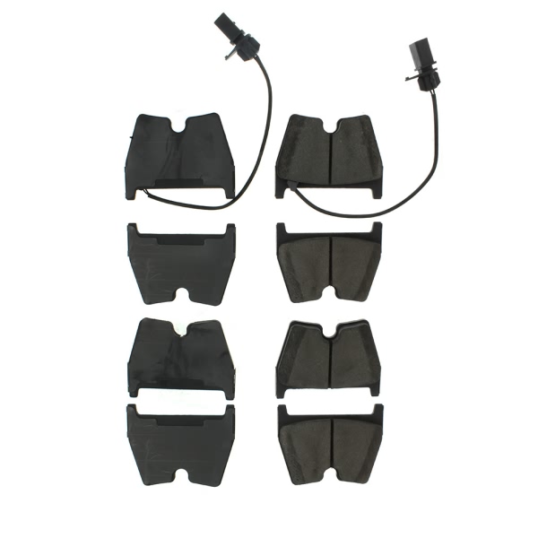 Centric Posi Quiet™ Semi-Metallic Front Disc Brake Pads 104.10290