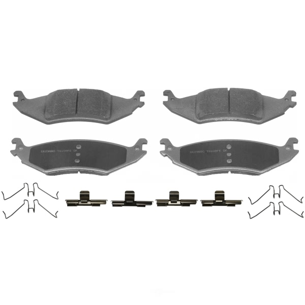 Wagner Thermoquiet Semi Metallic Rear Disc Brake Pads MX1046