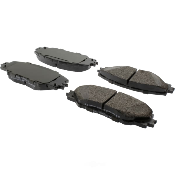 Centric Posi Quiet™ Extended Wear Semi-Metallic Front Disc Brake Pads 106.12110
