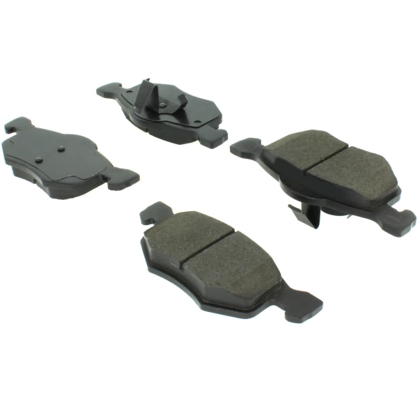 Centric Posi Quiet™ Extended Wear Semi-Metallic Front Disc Brake Pads 106.08430