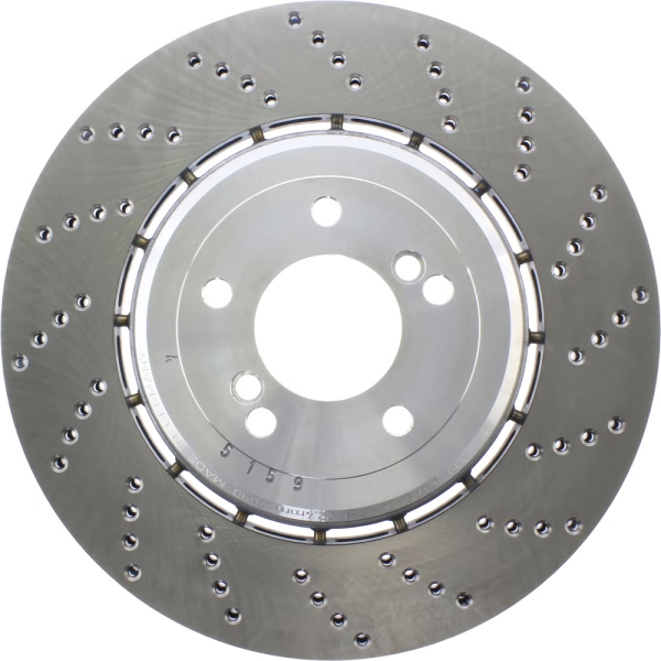 Centric SportStop Drilled 1-Piece Rear Passenger Side Brake Rotor 128.34083