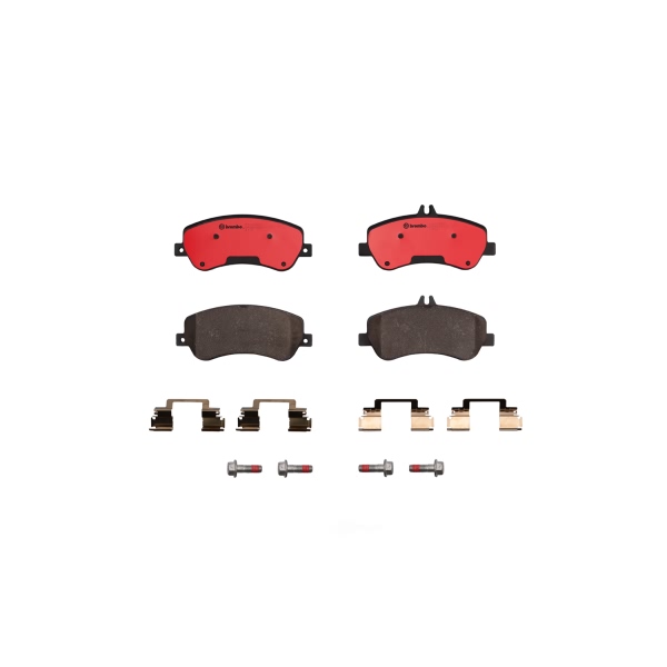 brembo Premium Ceramic Front Disc Brake Pads P50086N