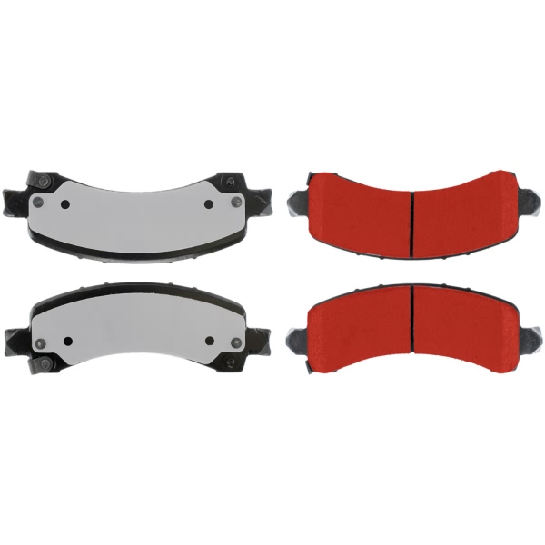 Centric Posi Quiet Pro™ Ceramic Rear Disc Brake Pads 500.09741