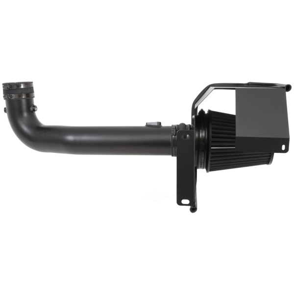 K&N 71 Series Blackhawk Induction® Aluminum Textured Black Cold Air Intake System with Black Filter 71-3082