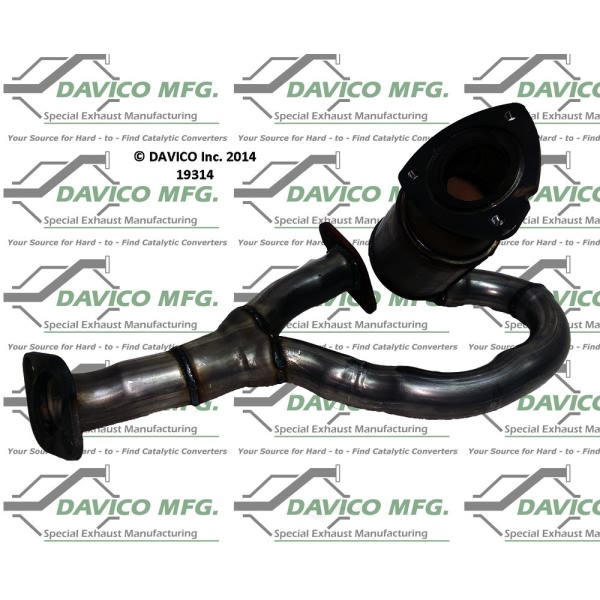 Davico Direct Fit Catalytic Converter and Pipe Assembly 19314