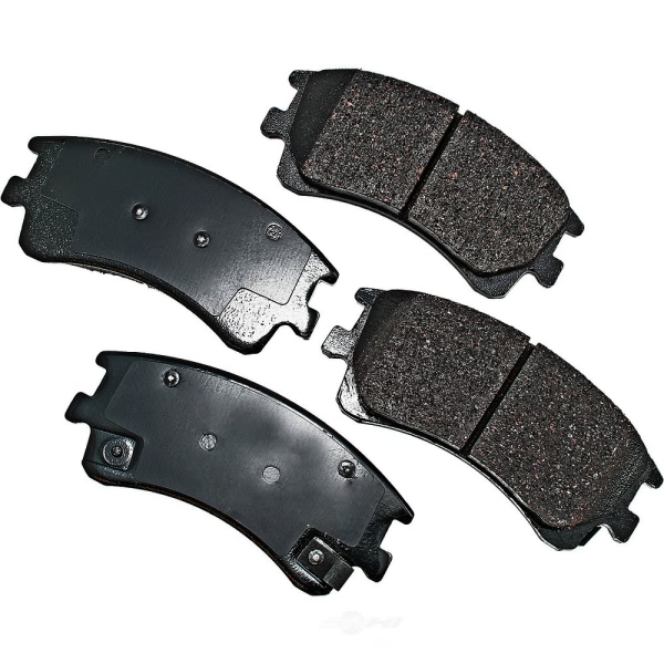 Akebono Pro-ACT™ Ultra-Premium Ceramic Front Disc Brake Pads ACT957