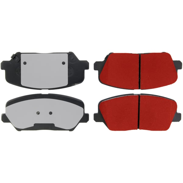 Centric Posi Quiet Pro™ Ceramic Front Disc Brake Pads 500.17350